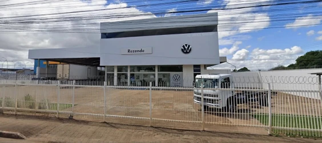 Fachada da Rezende Caminhões em Boa Vista